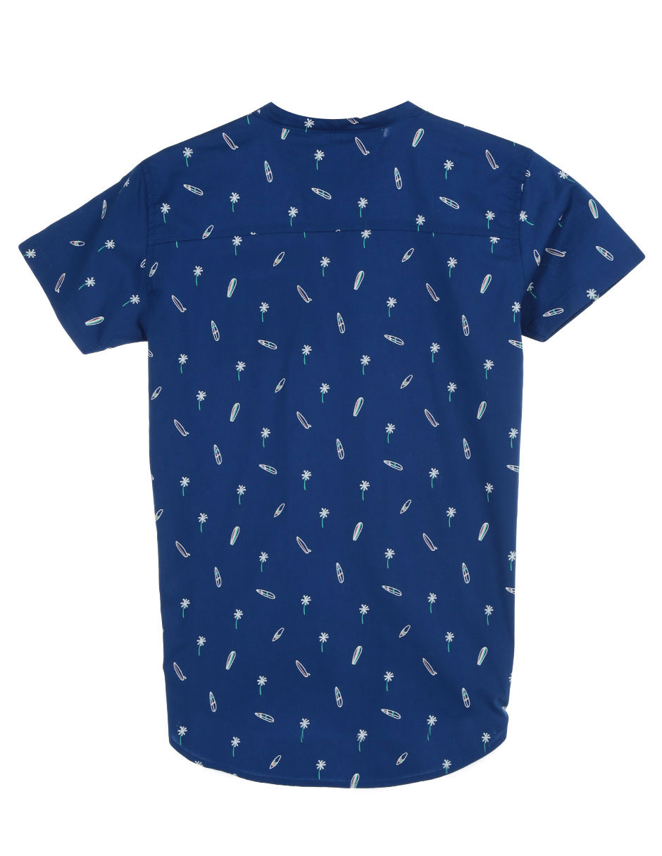 Camisa casual de algodón manga corta para niño 2