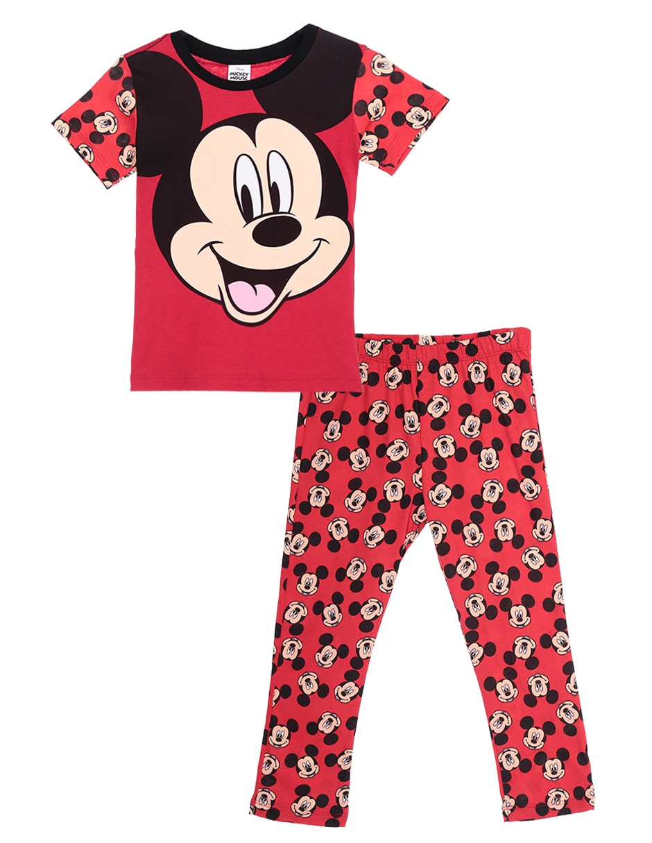 Conjunto pijama Disney estampado Mickey Mouse para niño Suburbia.com.mx