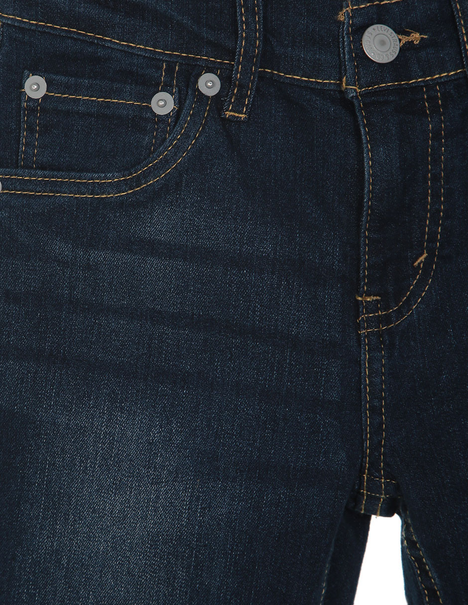 Jeans slim 511 lavado obscuro para niño 2