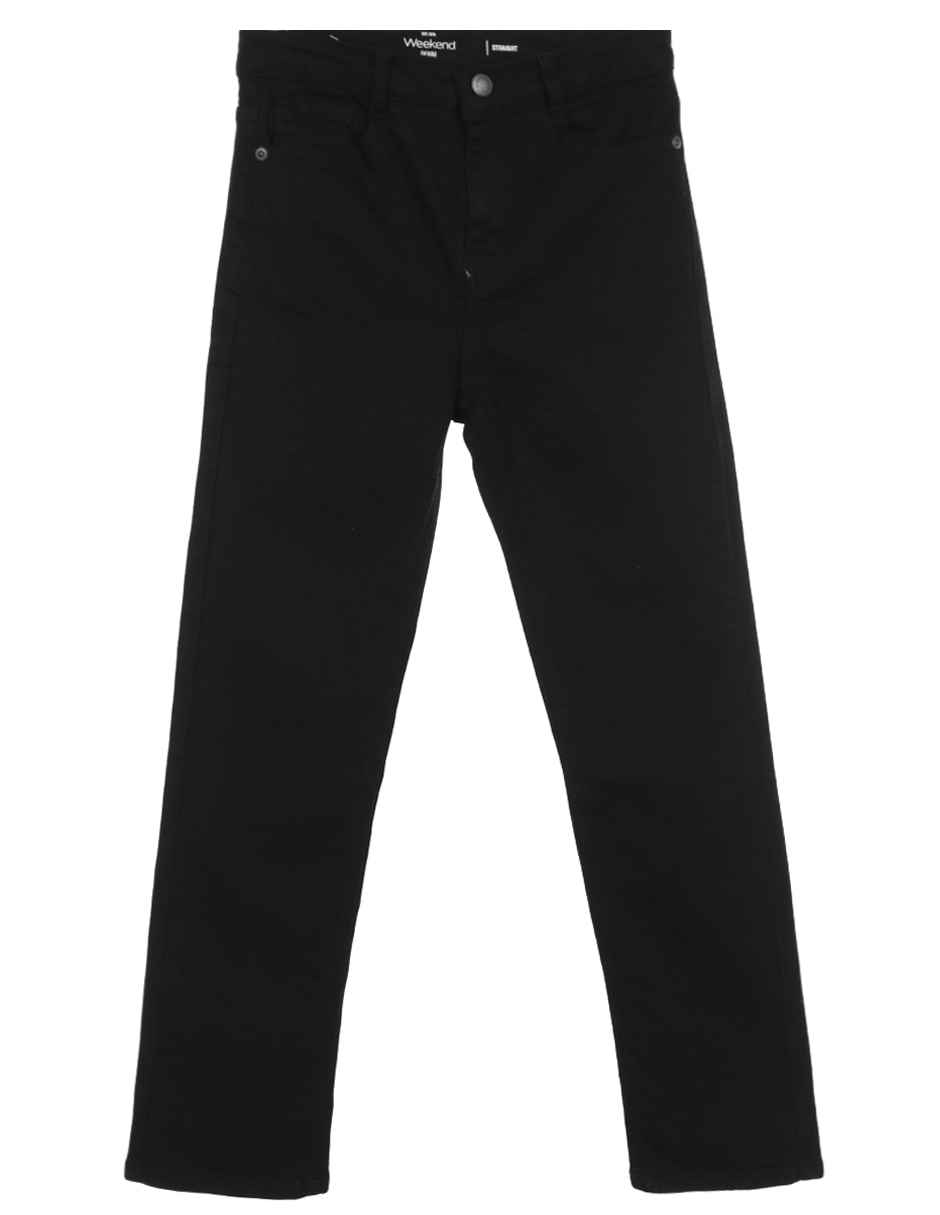 Jeans straight lavado obscuro para niño Jeans straight lavado obscuro para niño