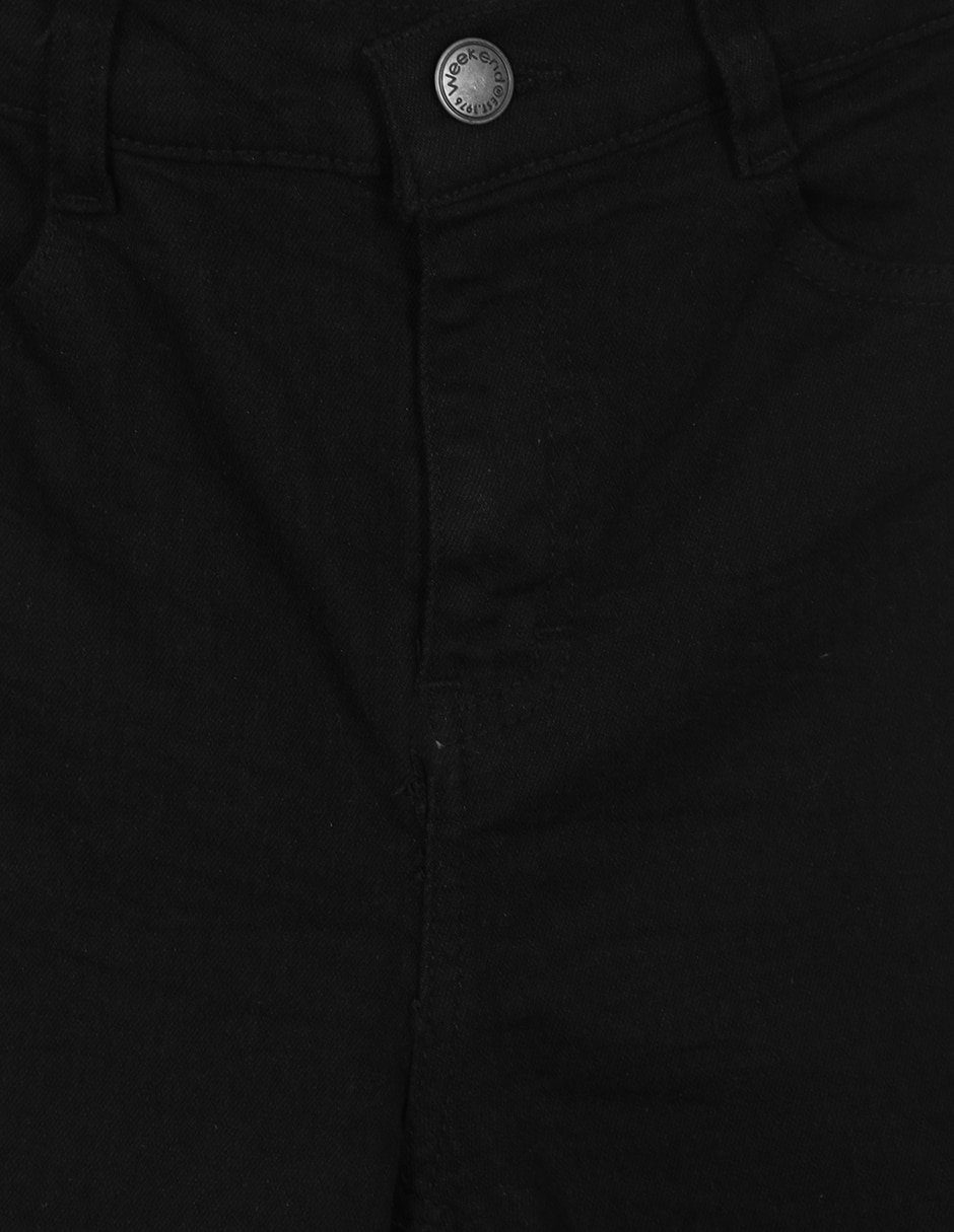 Jeans straight lavado obscuro para niño 3