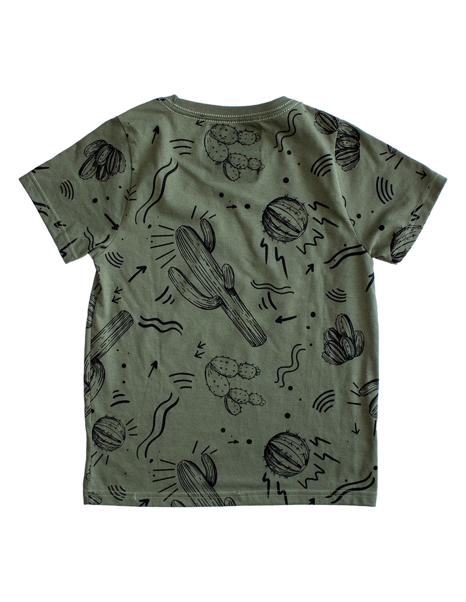 Playera manga corta para niño 2
