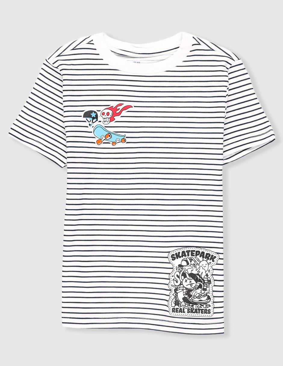 Playera manga corta para niño Playera manga corta para niño