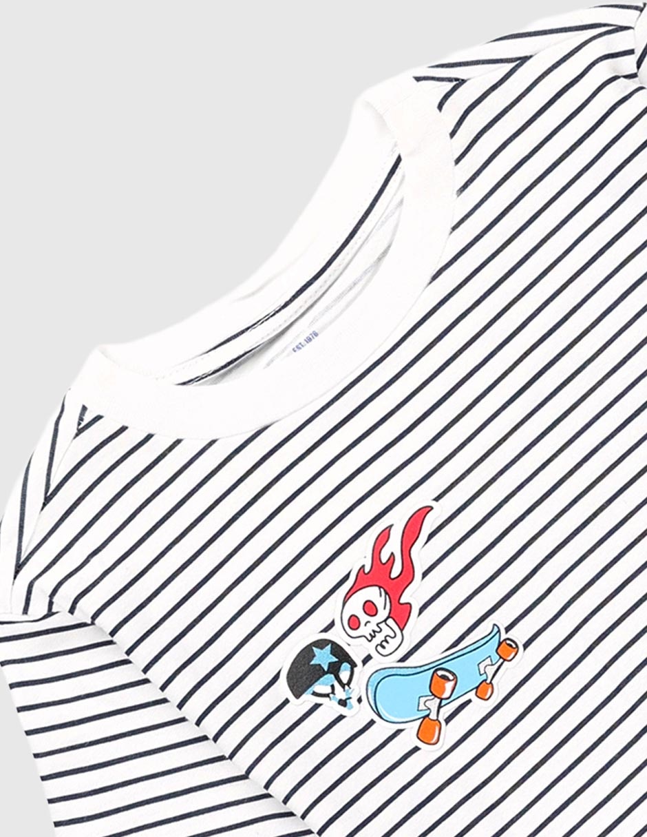 Playera manga corta para niño 3