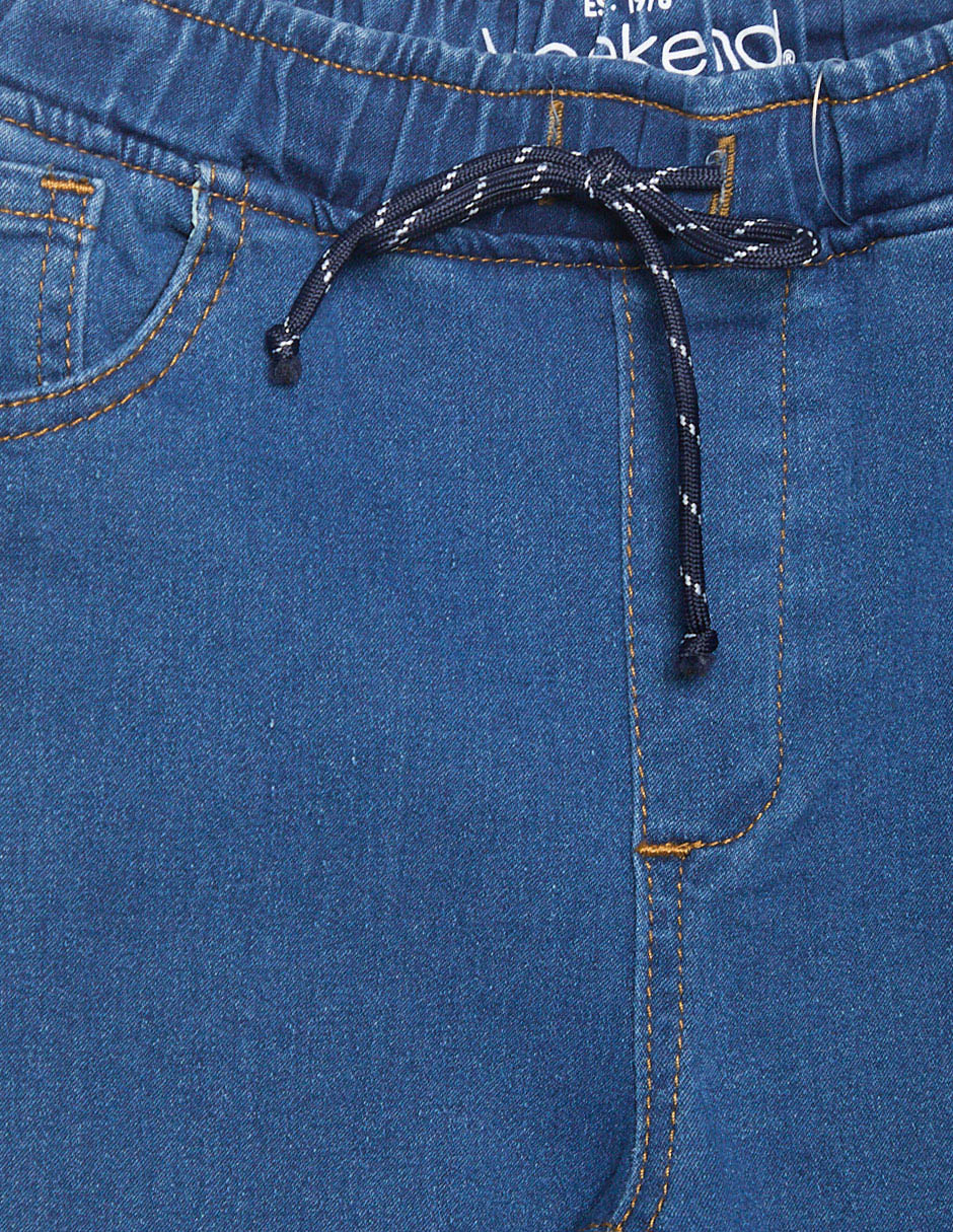 Jeans jogger straight para niña 3