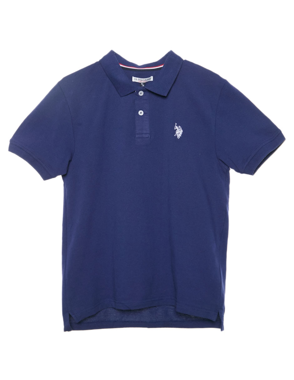 POLO USJPB6138SB POLO LISO, CH, INDIGO