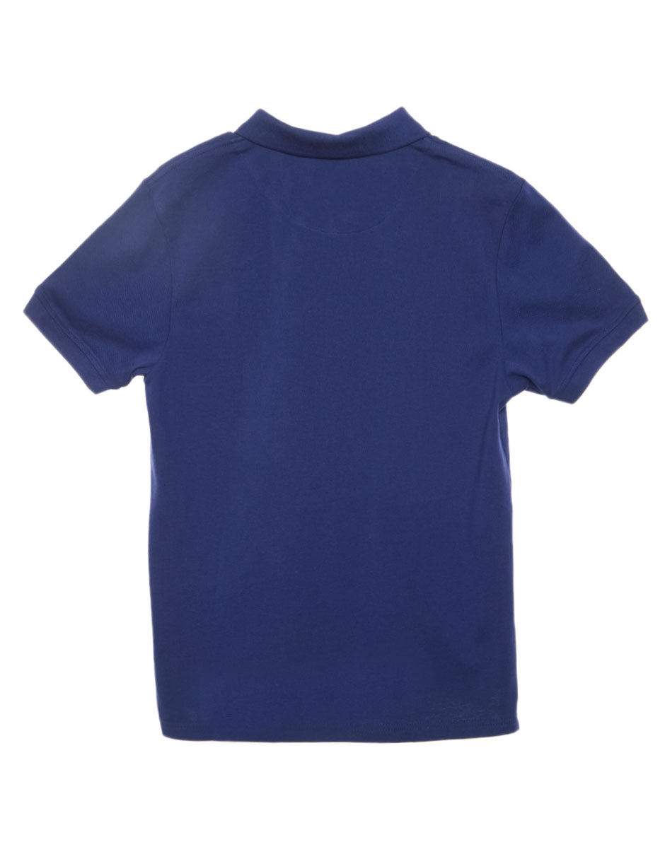 POLO USJPB6138SB POLO LISO, CH, INDIGO