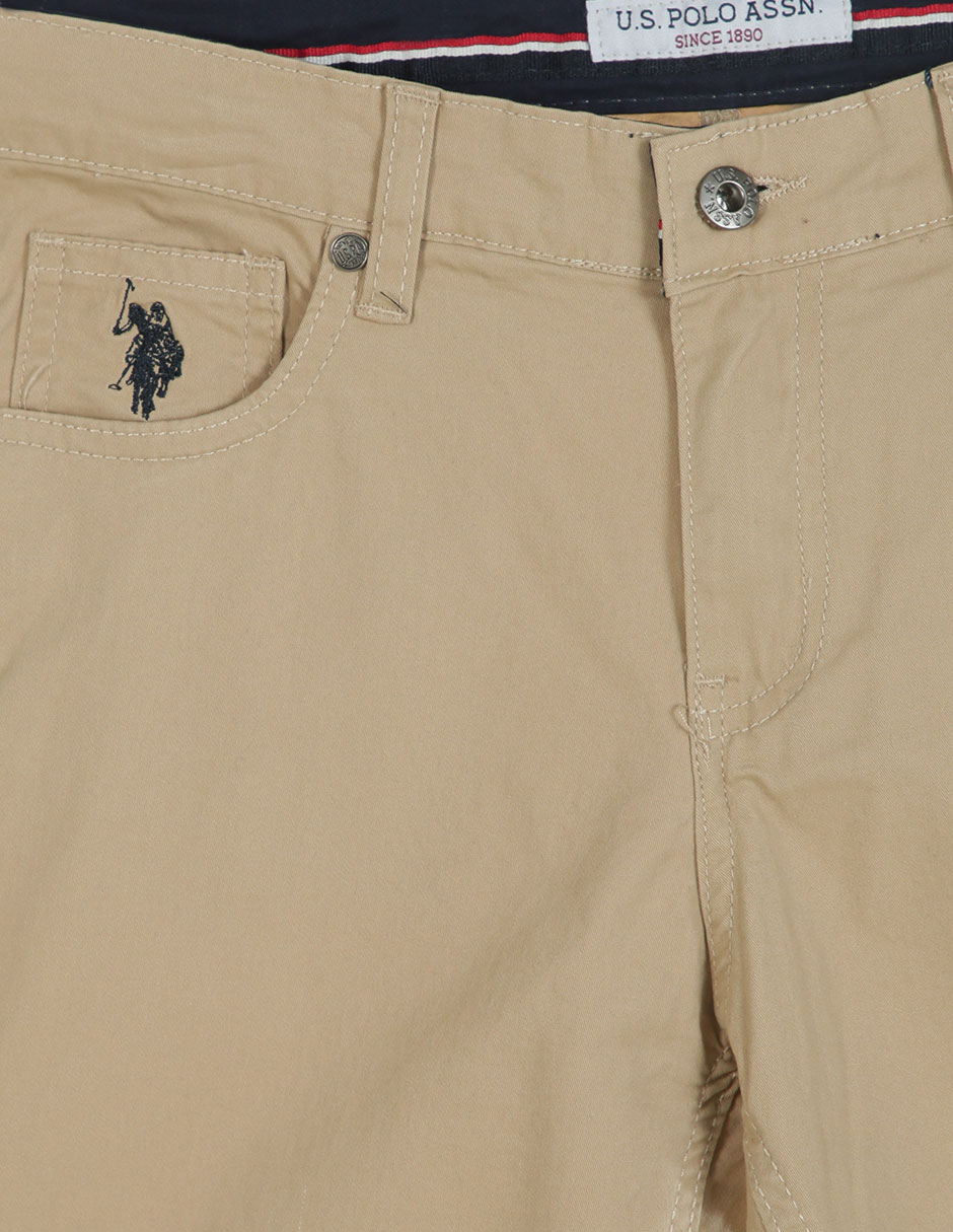 PANTALON 5 BOLSAS US POLO, 12, KHAKI GA