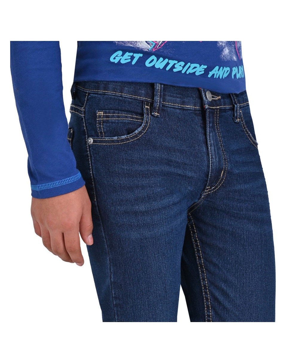 JEANS 0212362305 YALE, 4, AZUL MEDIO