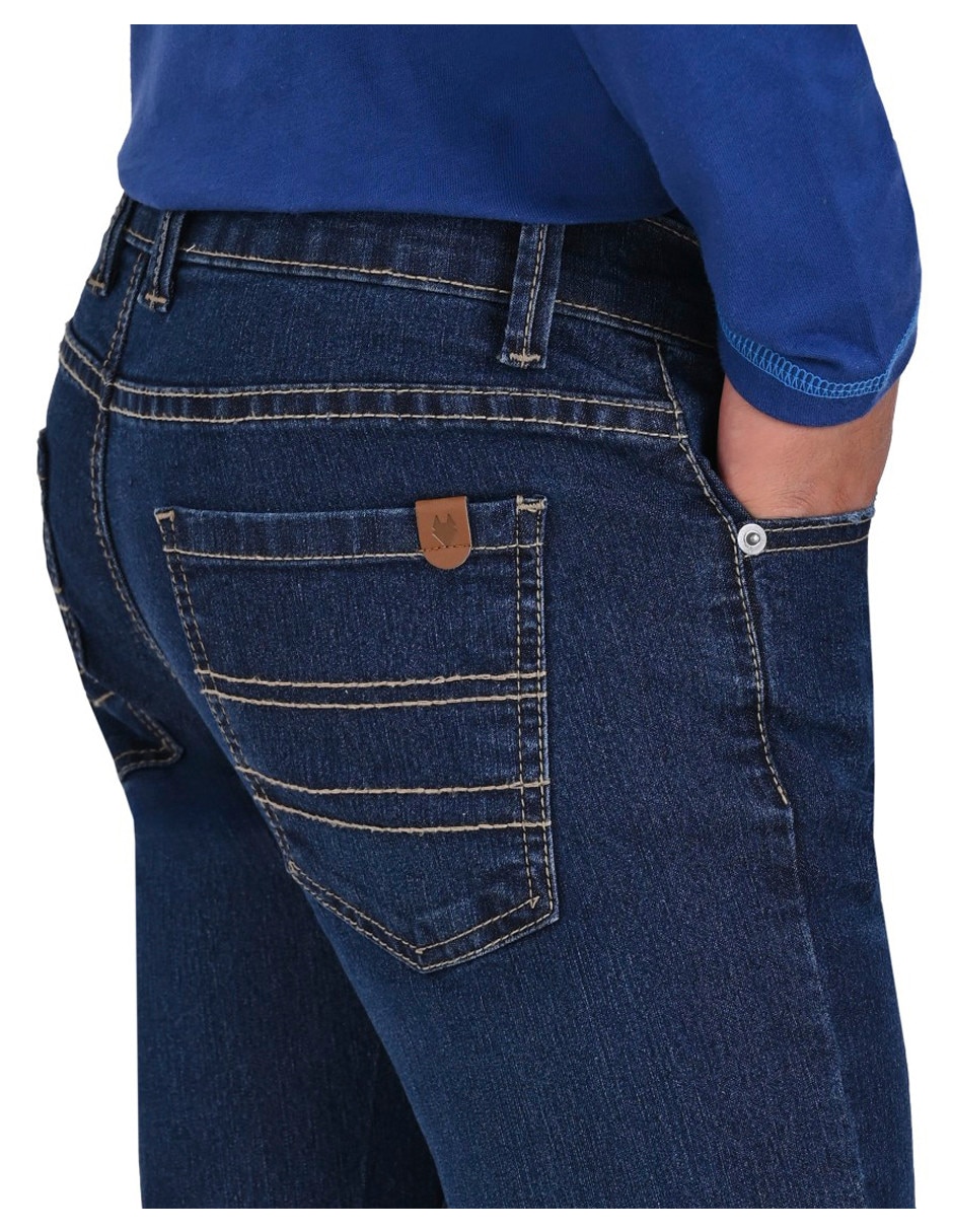 JEANS 0212362305 YALE, 4, AZUL MEDIO