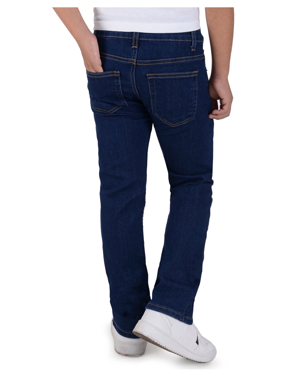 Jeans slim 212310849 lavado medio para niño 2