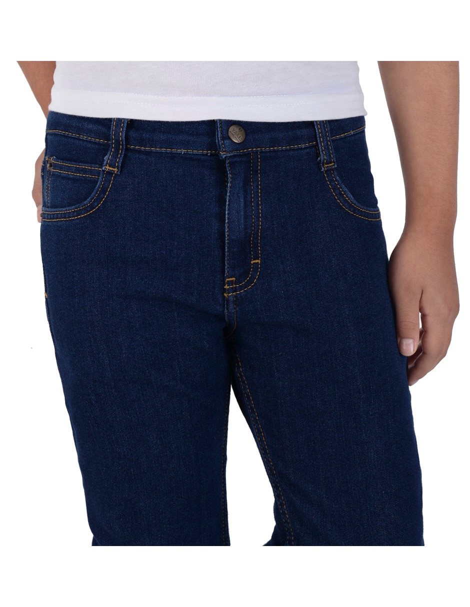 Jeans slim 212310849 lavado medio para niño 3