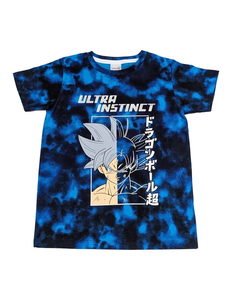 Playera Dragon Ball Goku (Ultra Instinct Sign) manga corta para niño