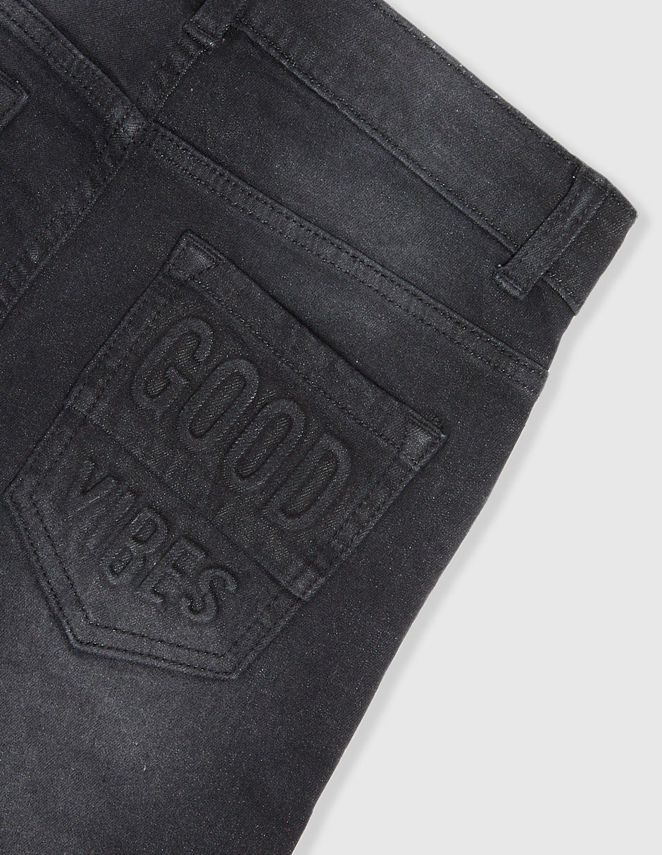 Jeans slim deslavado para niño 3