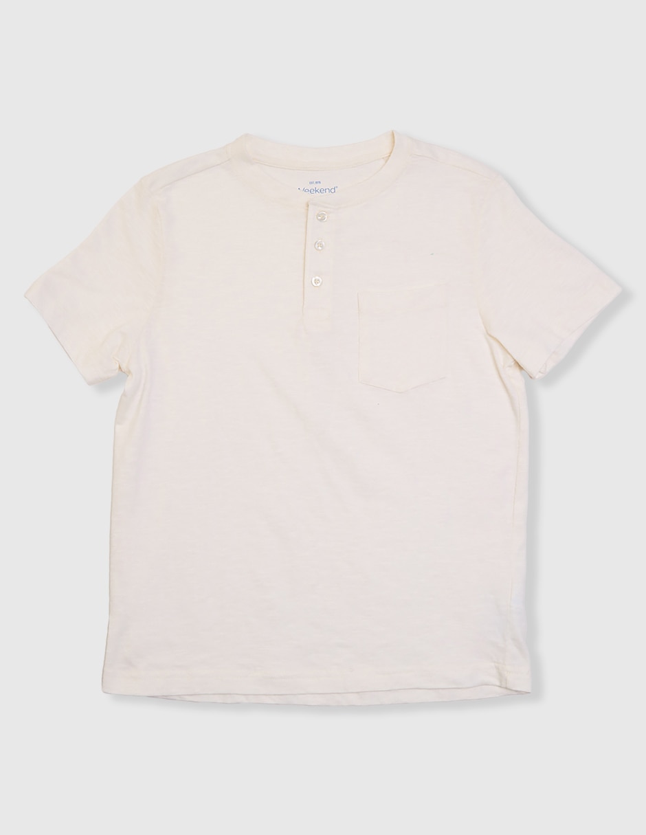 Playera manga corta para niño Playera manga corta para niño