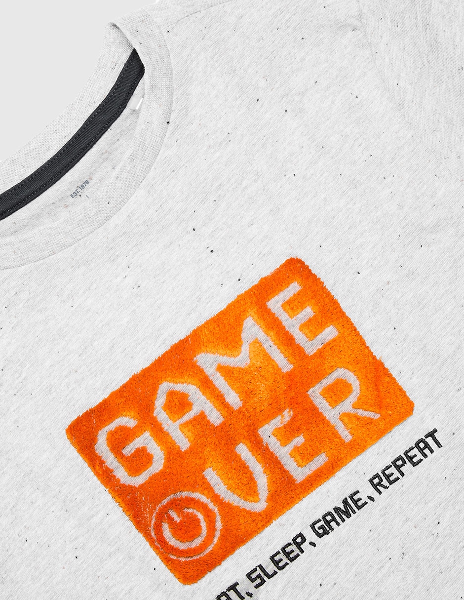 Playera manga corta para niño 3