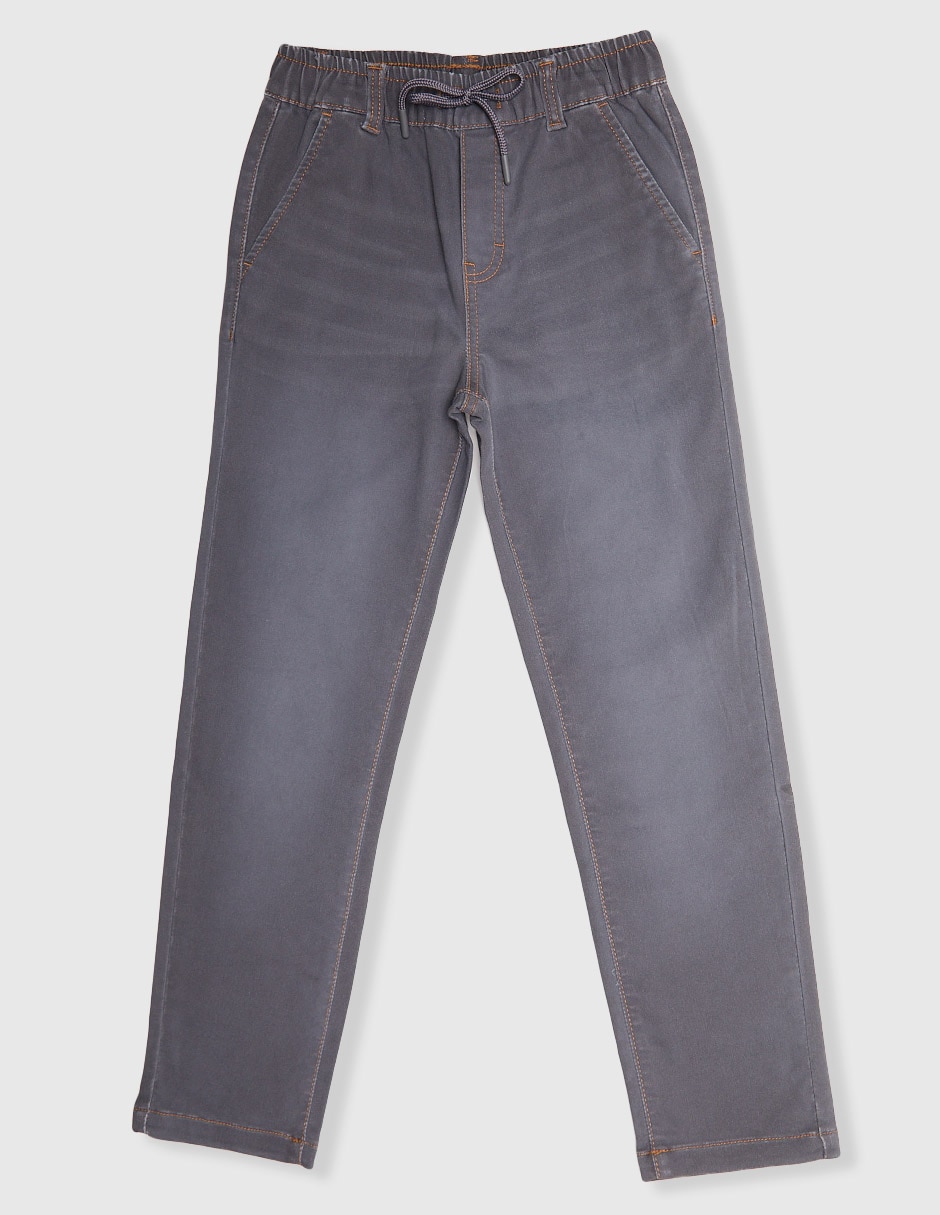 Jeans slim deslavado para niño Jeans slim deslavado para niño