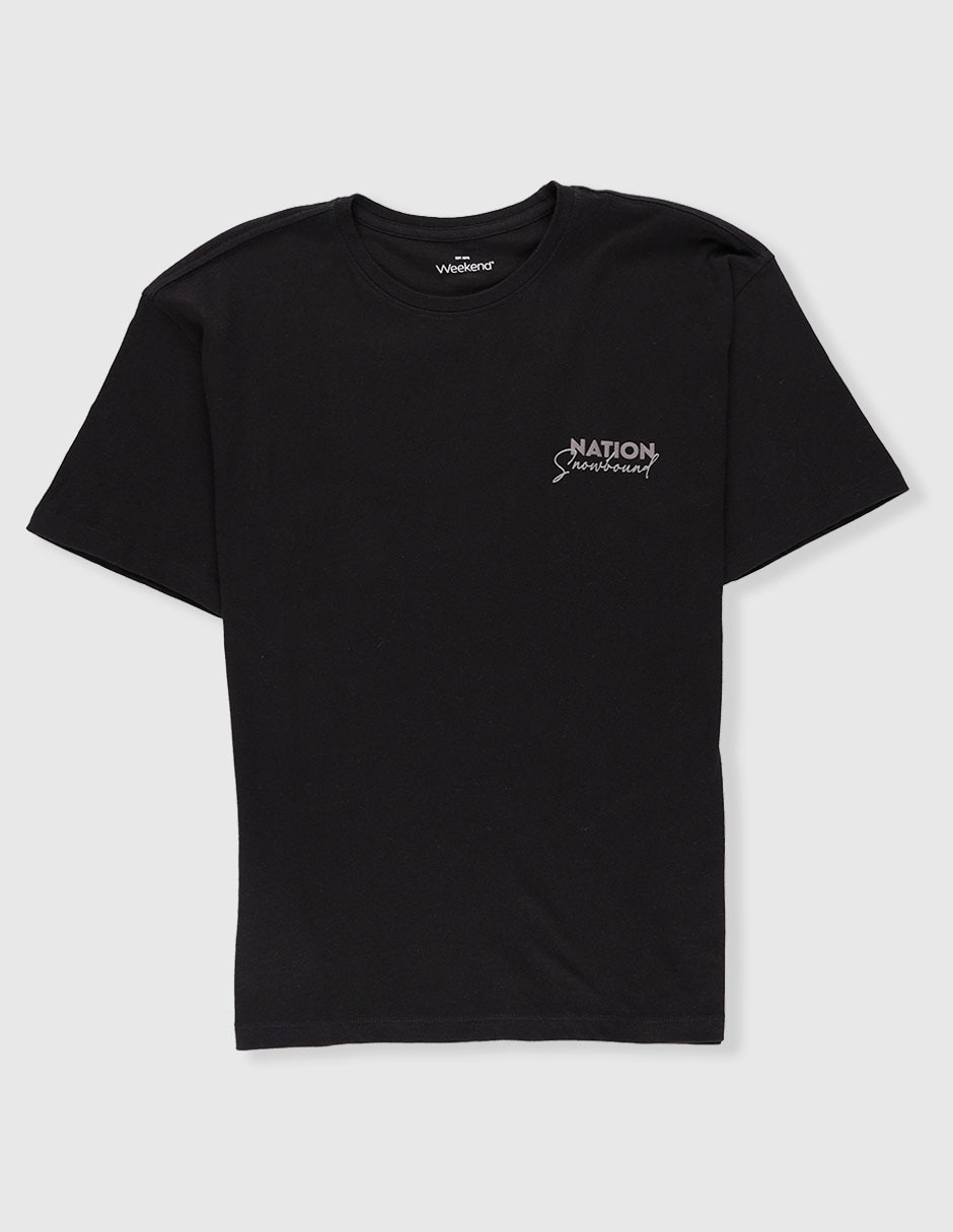 Playera manga corta para niño