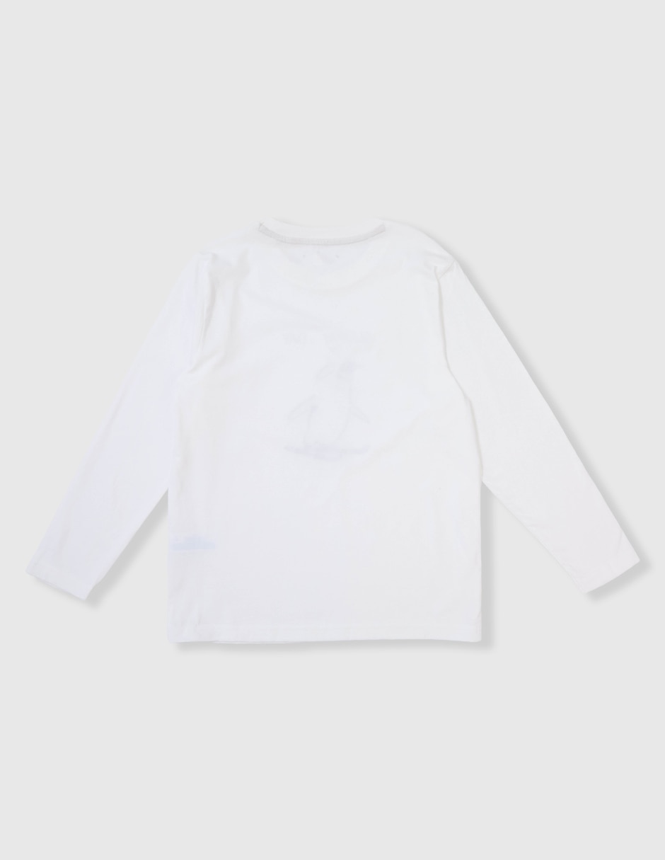 Playera manga larga para niño 2
