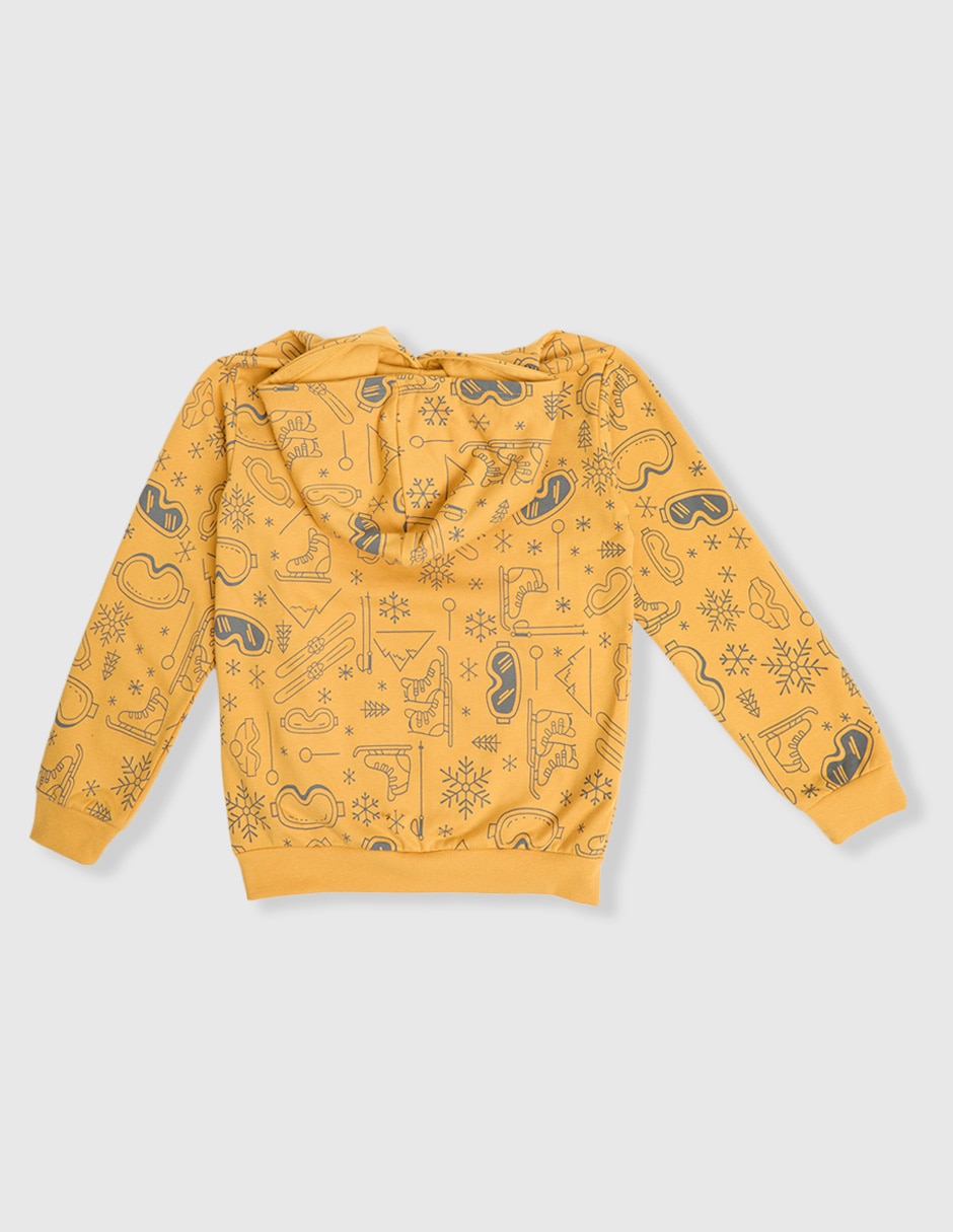 SUDADERA WKNO25303, 4, MOSTAZA OBSCURO