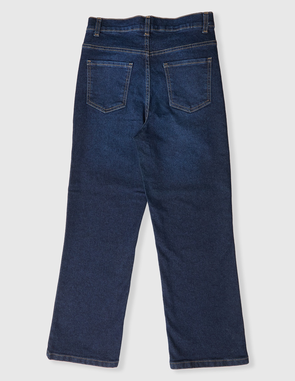 Jeans straight deslavado para niño 2