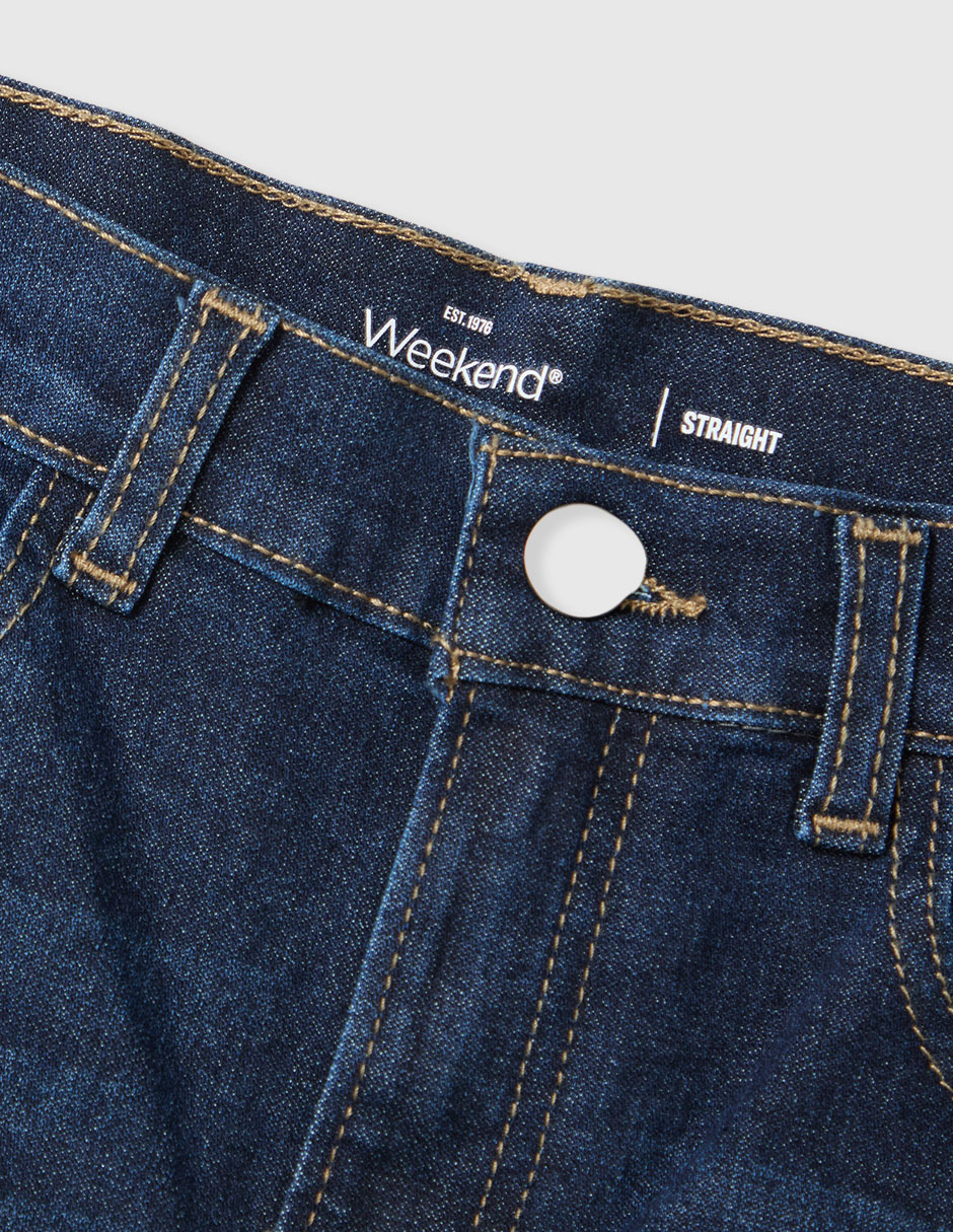 Jeans straight deslavado para niño 3