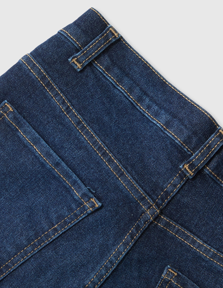 Jeans straight deslavado para niño 4