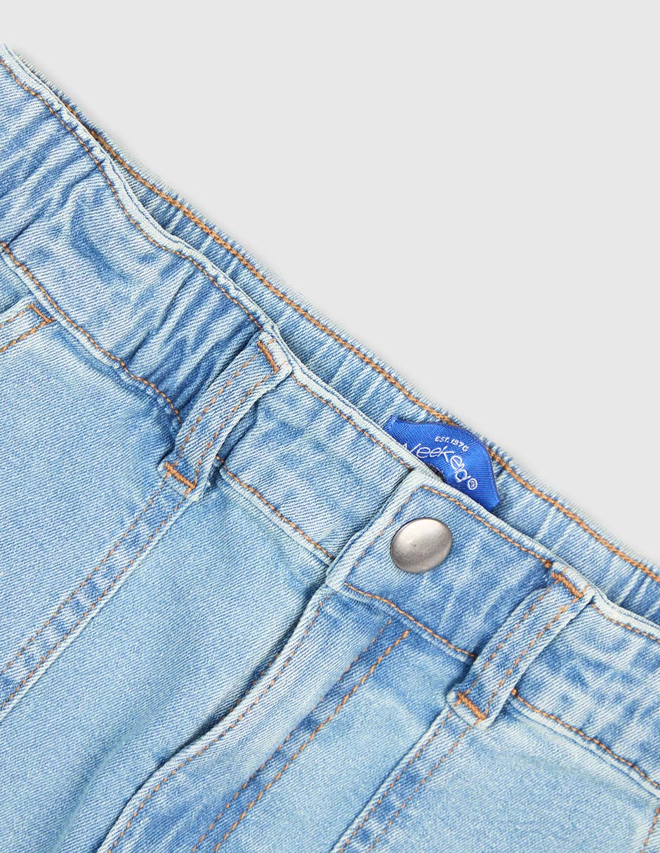 Jeans straight deslavado para niño 3