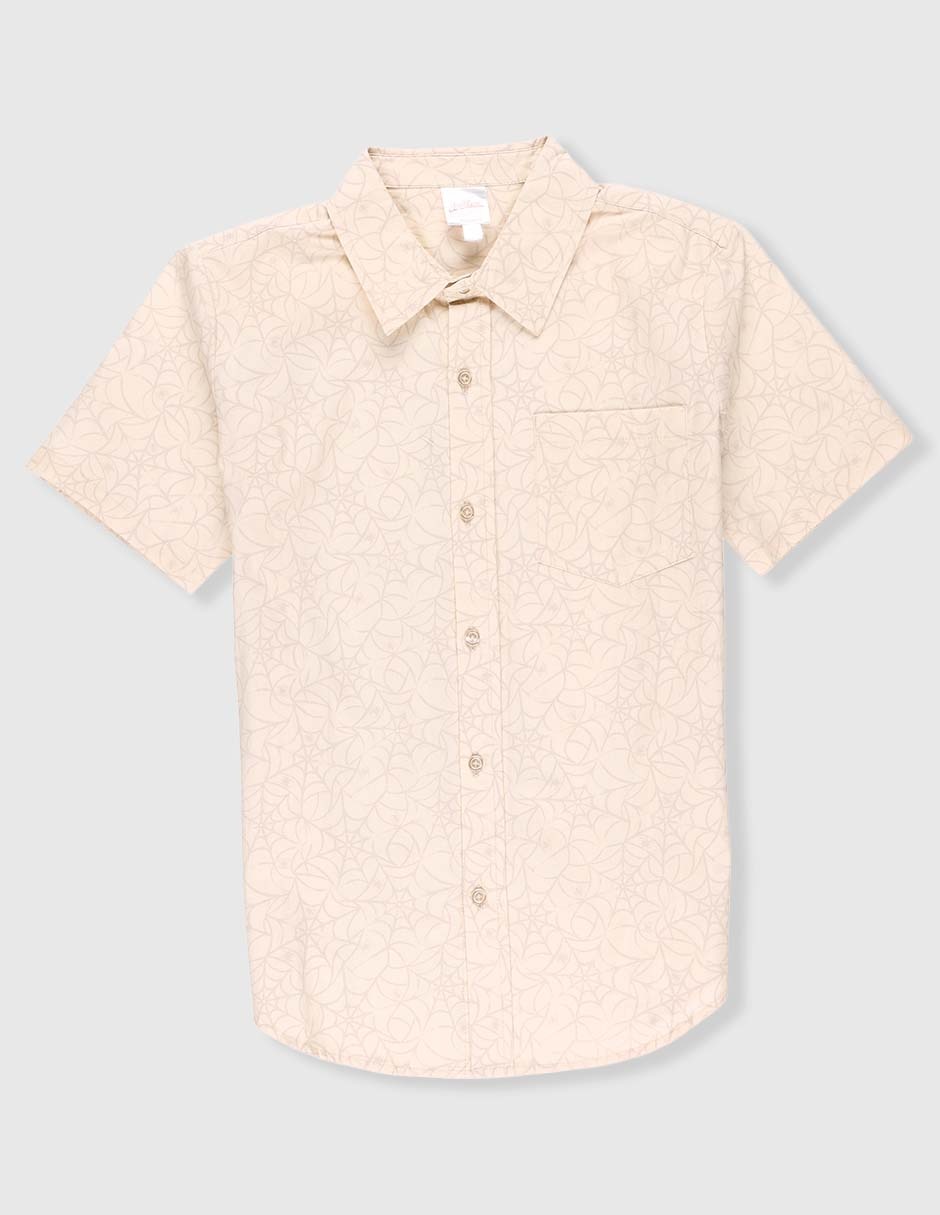 Camisa casual manga corta para niño Camisa casual manga corta para niño