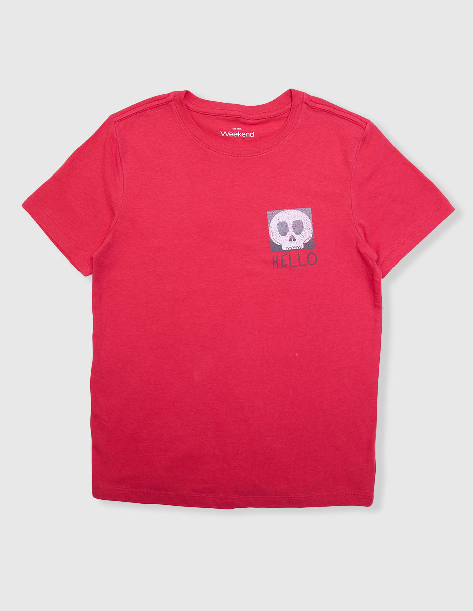 Playera manga corta para niño 1
