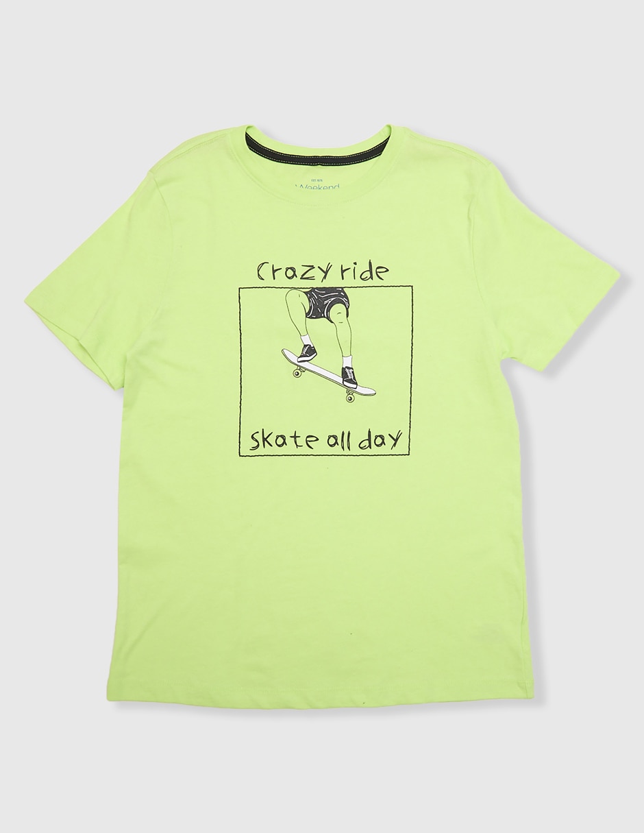 Playera manga corta para niño 1