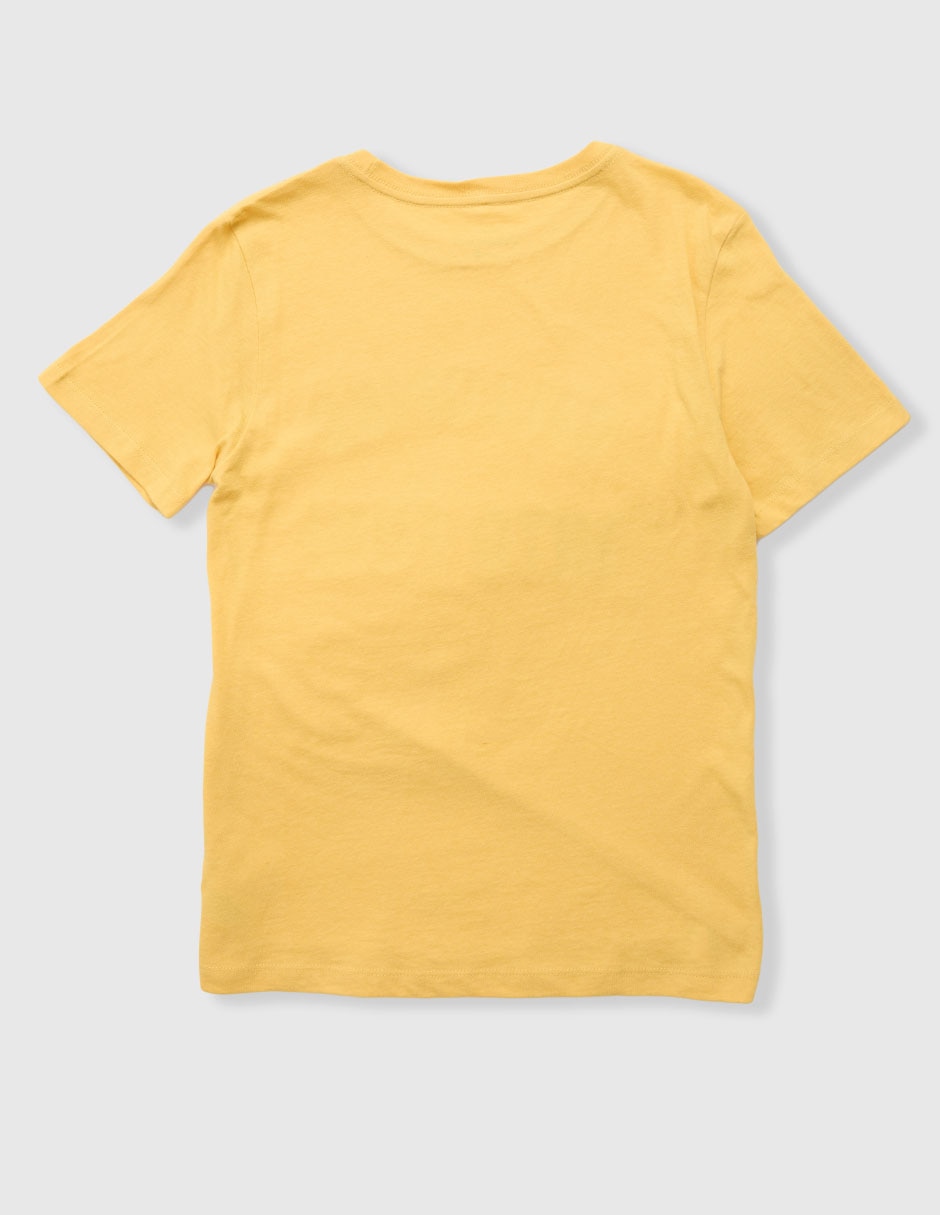 PLAYERA WEEKEND, 6, MOSTAZA ESPECIADO L