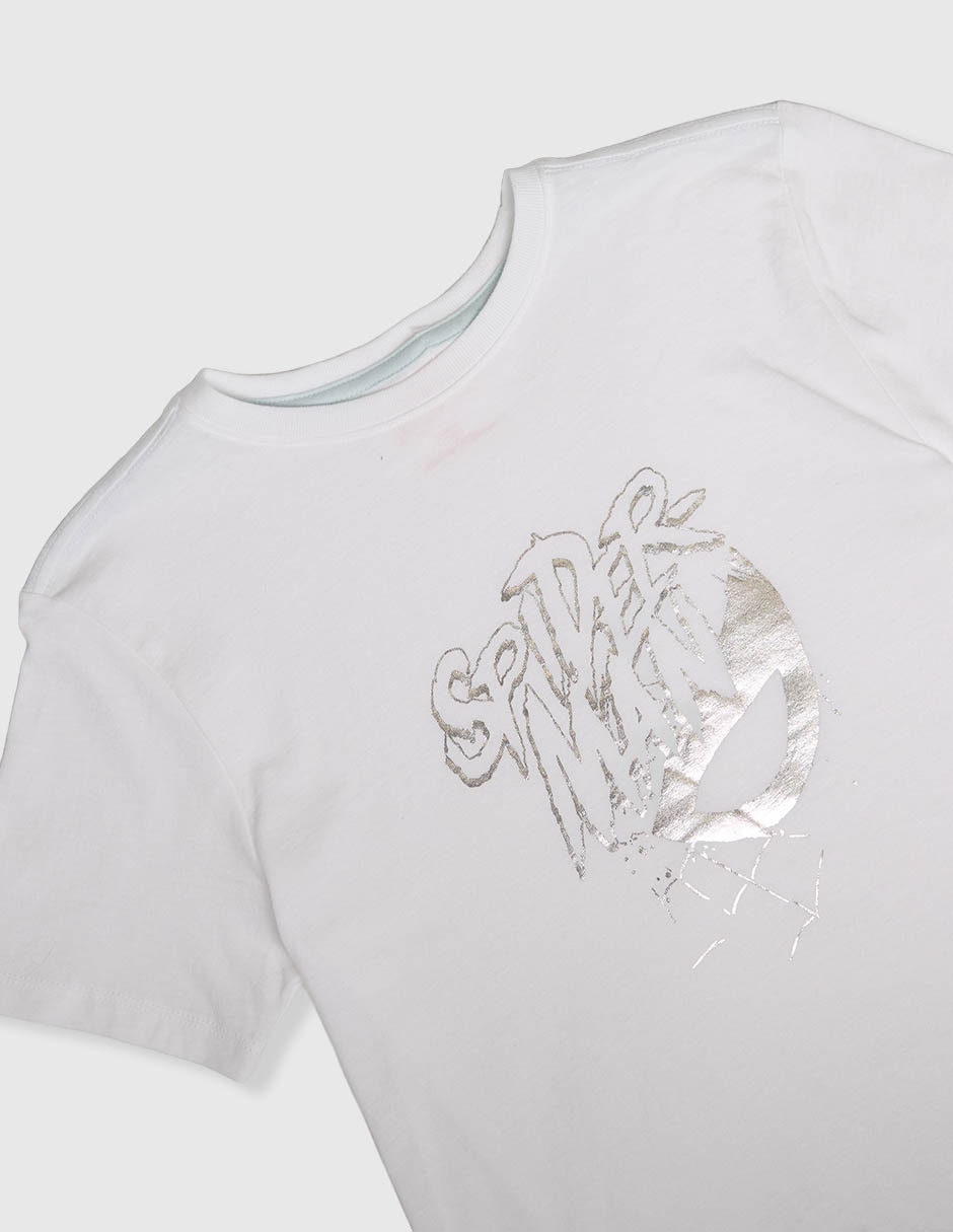 Playera Spider-Man Marvel manga corta para niño 3