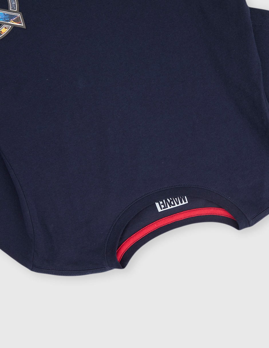 Playera Avengers manga corta para niño 3