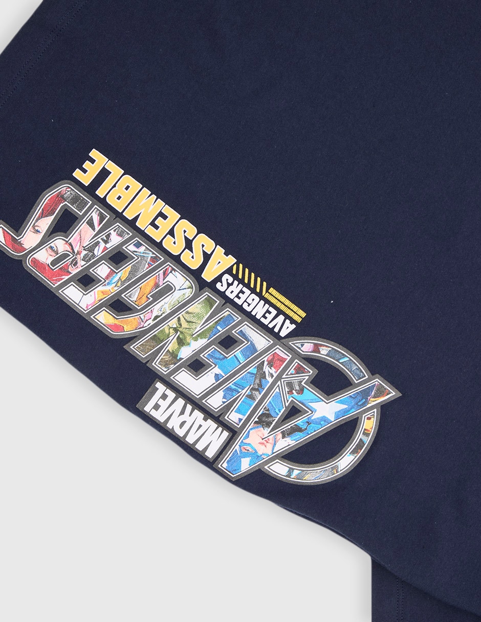 Playera Avengers manga corta para niño 4
