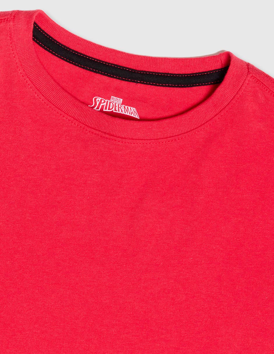 Playera Spider-Man Marvel manga corta para niño 3