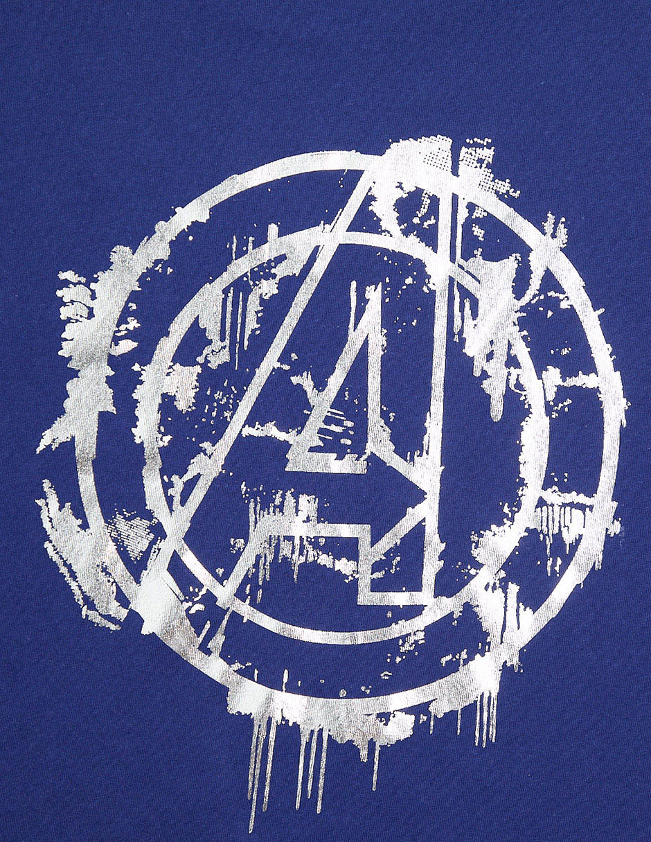 Playera Avengers manga corta para niño 4