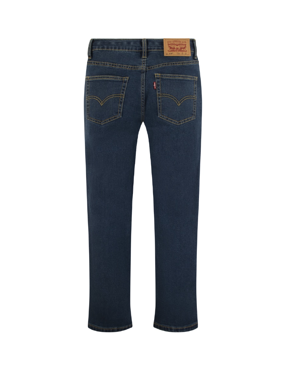 Jeans skinny lavado obscuro para niño 2