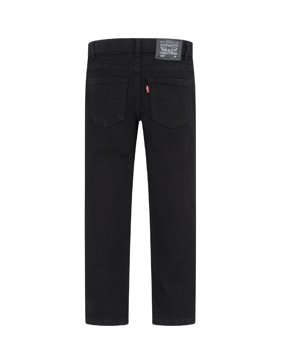 Jeans skinny lavado obscuro para niño 2
