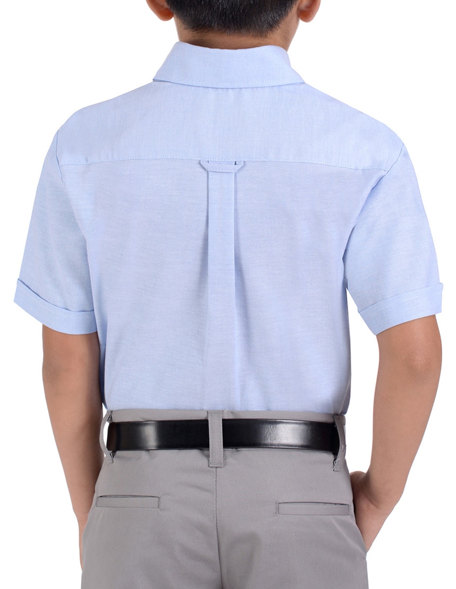 Camisa casual de algodón manga corta para niño 2