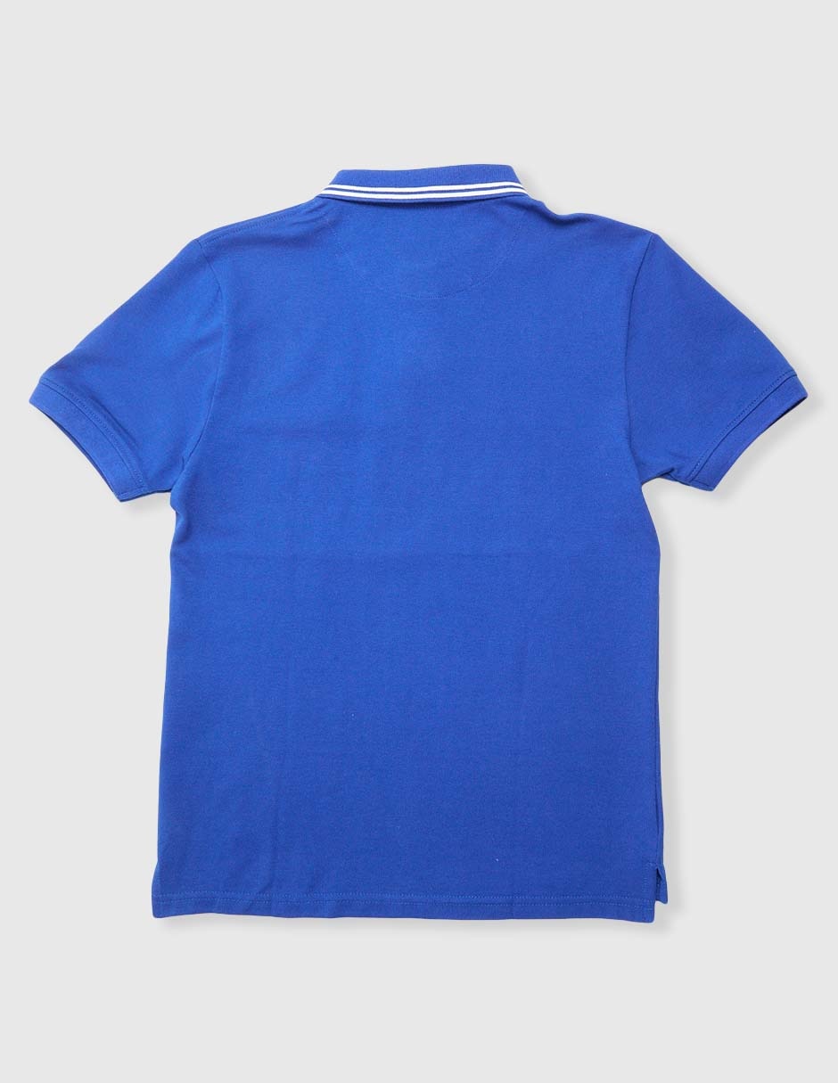 Playera tipo polo para niño 2