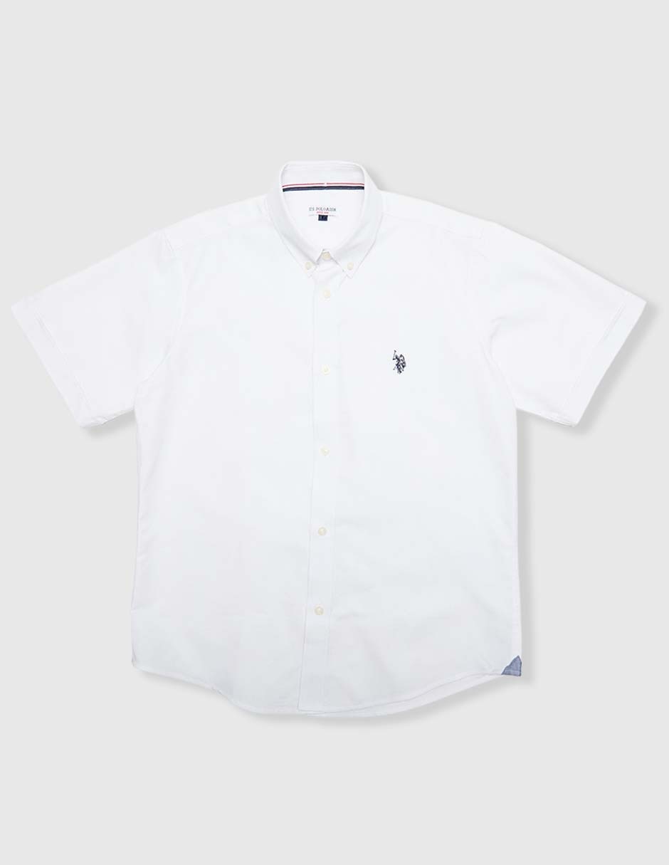 Camisa casual de algodón manga corta para niño 1