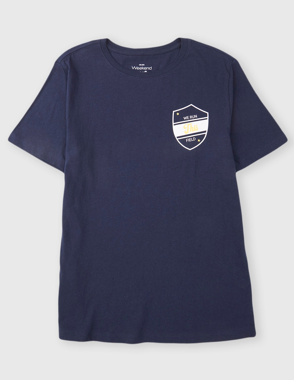 Playera manga corta para niño Playera manga corta para niño