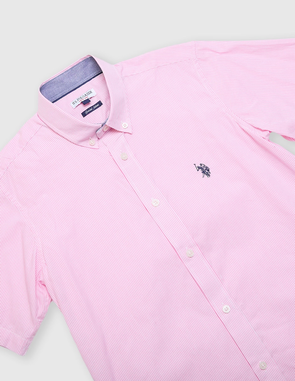 Camisa casual de algodón manga corta para niño 3