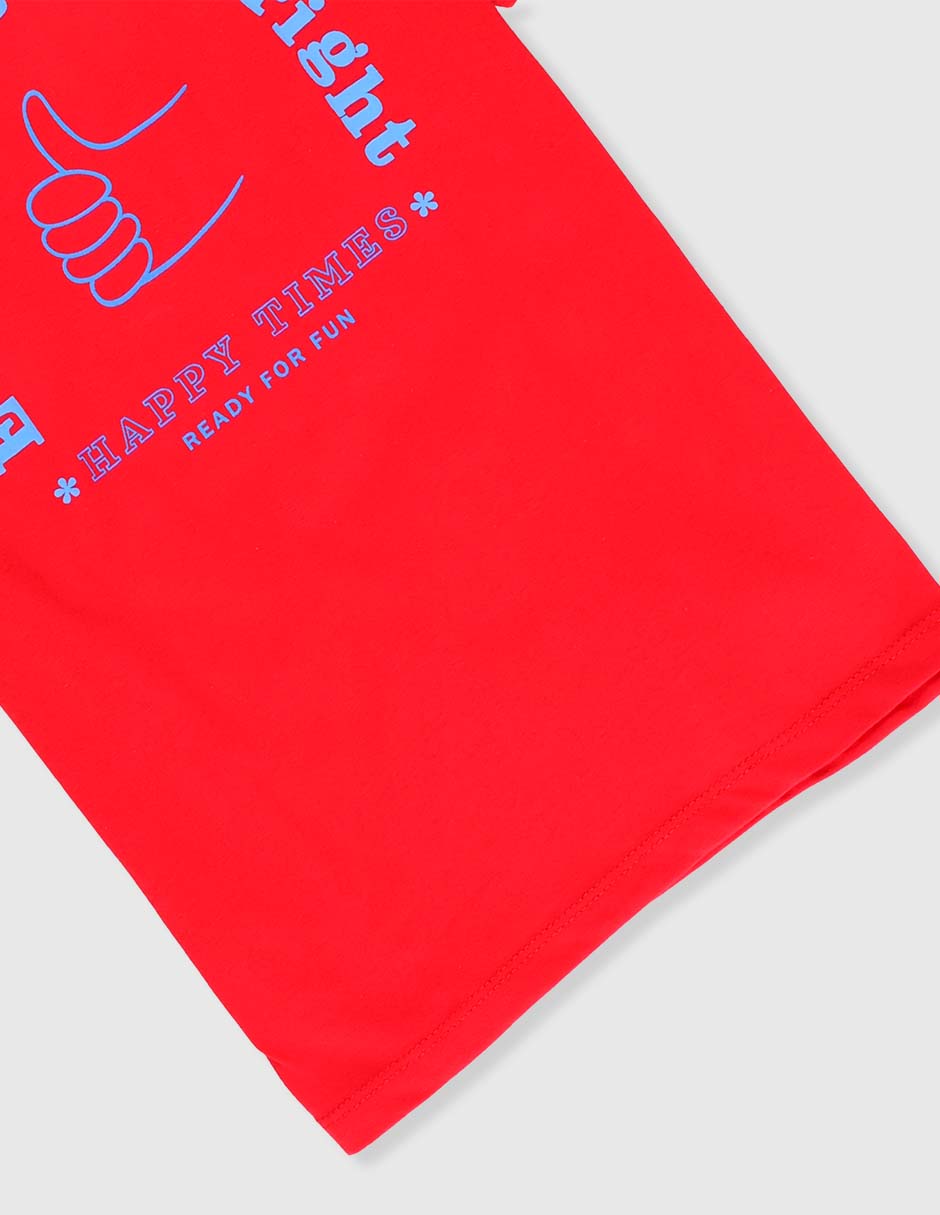 Playera manga corta para niño 3