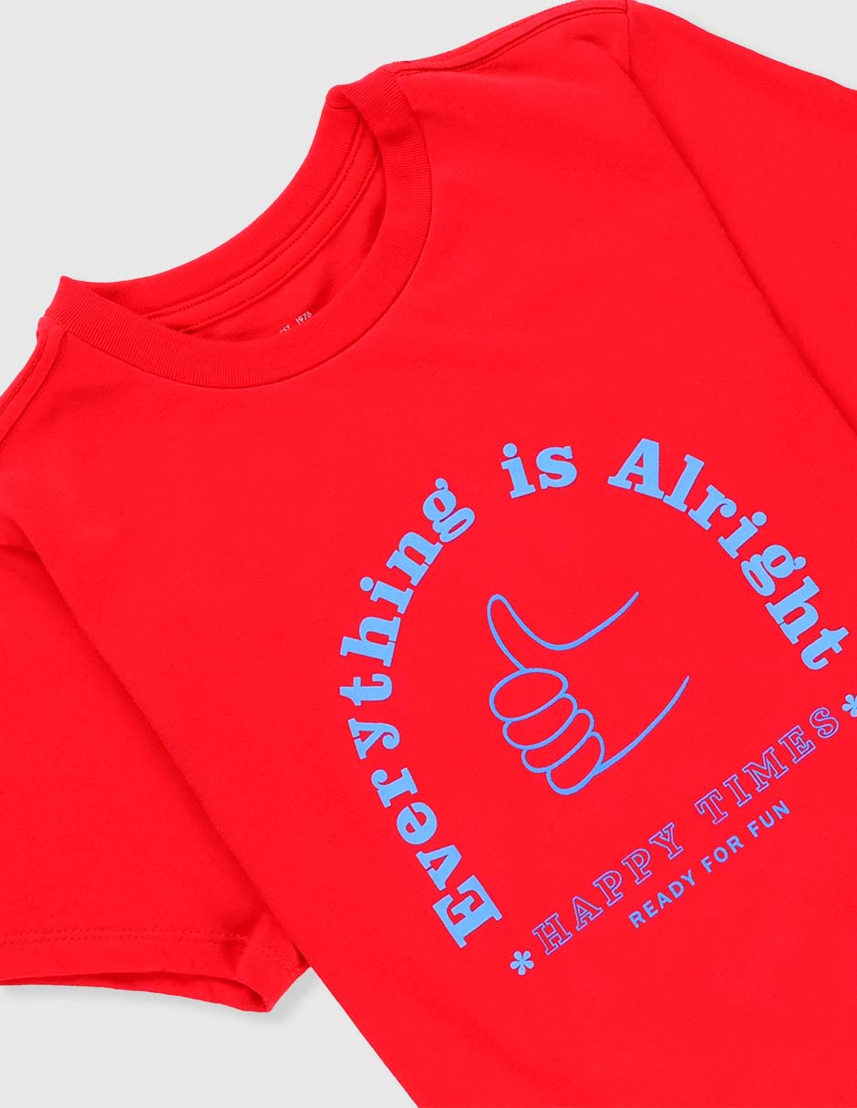 Playera manga corta para niño 4