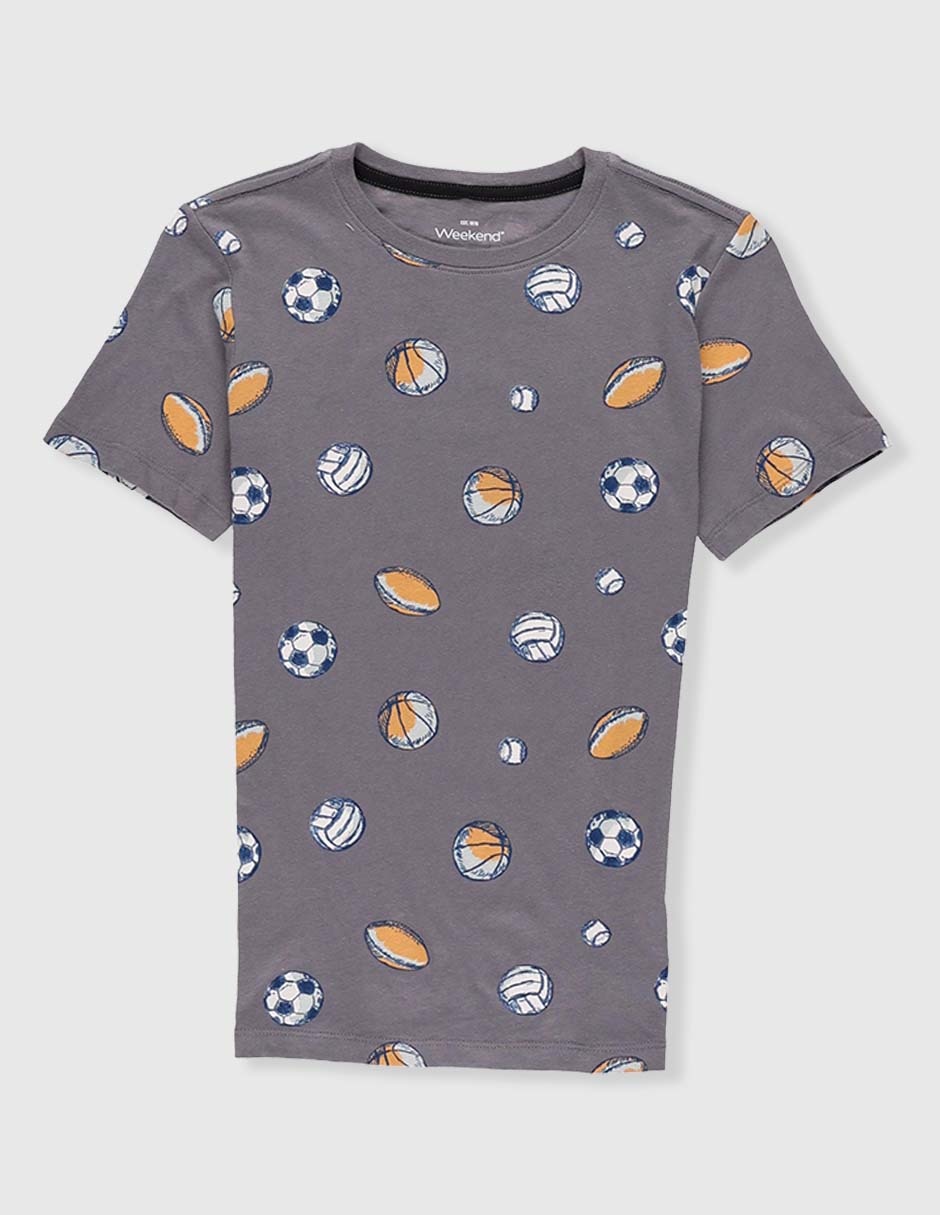 Playera manga corta para niño Playera manga corta para niño