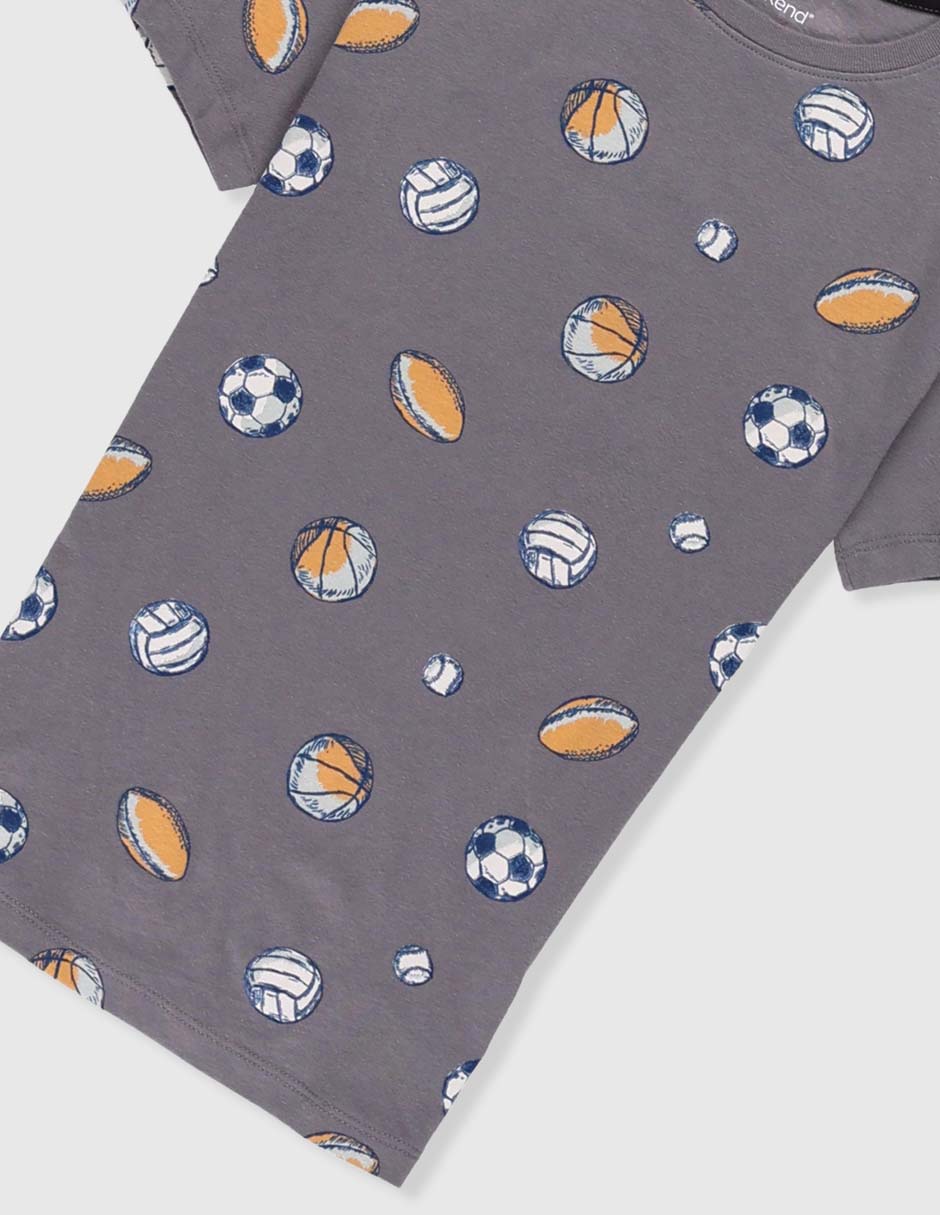 Playera manga corta para niño 4