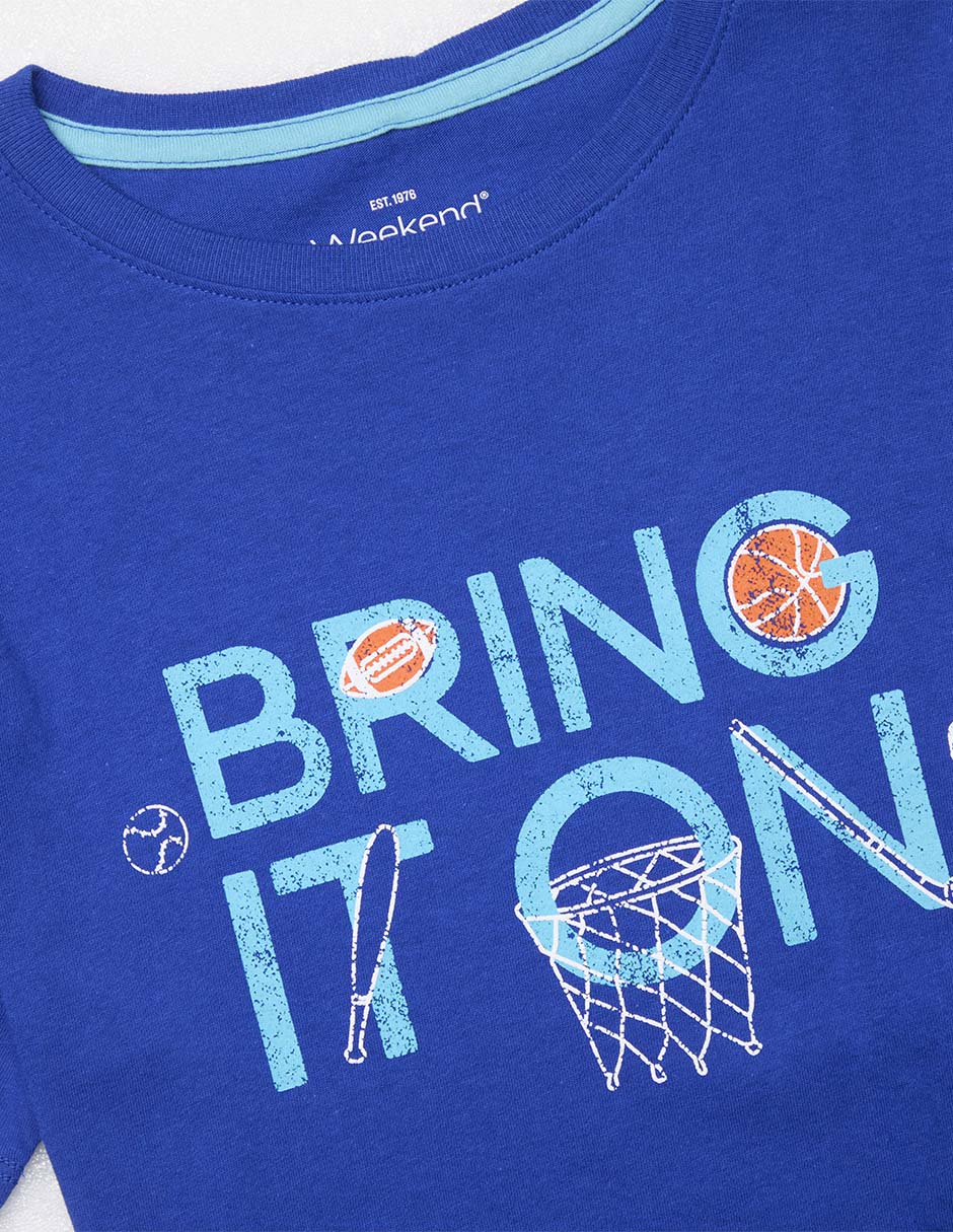 Playera manga corta para niño 3
