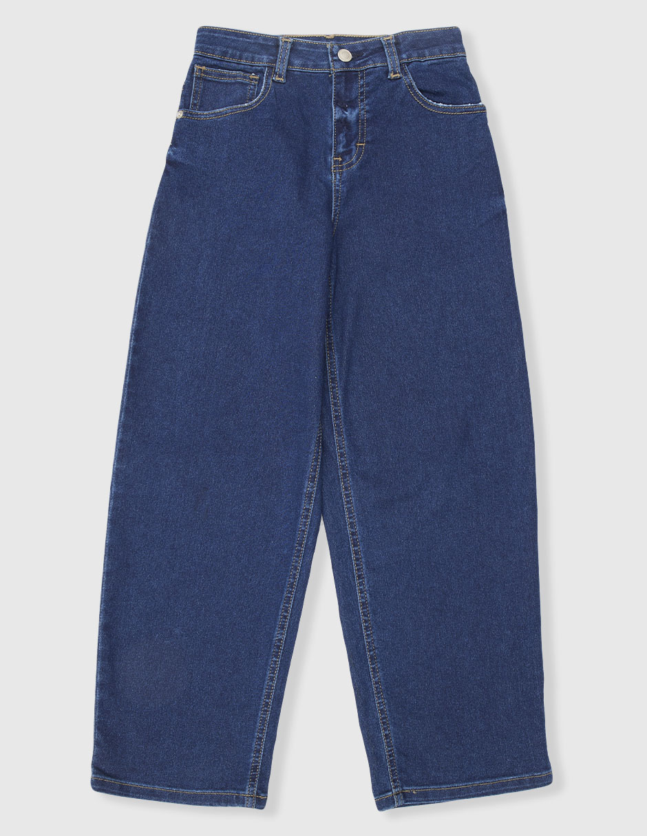 Jeans straight lavado medio para niño Jeans straight lavado medio para niño